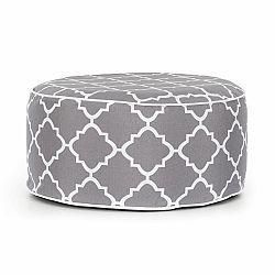 Blumfeldt Cloudio, sedačka, nafukovacia, 55 x 28 cm (Ø x V), PVC/polyester, sivá