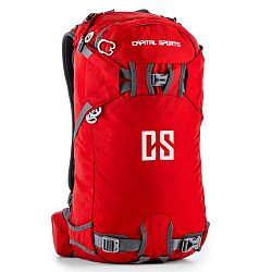 Capital Sports CS 30, 30l, ruksak na šport a voľný čas, nylón odpudzujúci vodu, červený