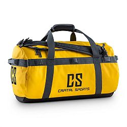 Capital Sports Travel S, 45l, športová taška/ruksak, odpudzujúca vodu, žltá