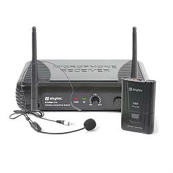 Skytec STWM711H Mikro Headset VHF technika, vysielač, prijímač a headset, čierna farba