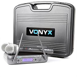 Vonyx WM73, bezdrôtový 2-kanálový UHF vysielací systém